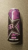 Mängden socker i Rockstar xdurance energy grape