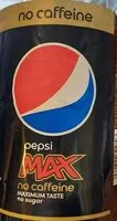 Mängden socker i Pepsi max 0 caffeine