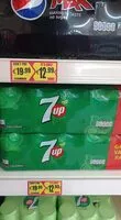 Mängden socker i 7up Great Value Pack 24*330