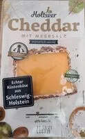 Mängden socker i Cheddar mit Meersalz