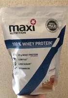 Mängden socker i Maxi nutrition 100% whey protein