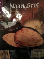 Mängden socker i Naan-Brot - Natur