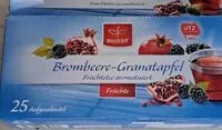 Mängden socker i Brombeere-Granatapfel Früchtee