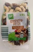 Mängden socker i Studentenfutter