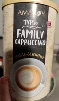 Mängden socker i Cappucino Pulver Vanille