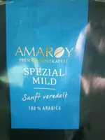 Mängden socker i Amaroy kaffee