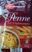 Mängden socker i Penne