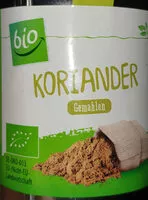 Mängden socker i Bio-Koriander, gemahlen