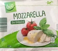 Mängden socker i Bio-Mozarella aus Kuhmilch