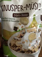 Mängden socker i Bio Knusper-Müsli Schoko-Banane