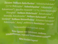 Mängden socker i Knusper-Müsli Schoko-Amaranth