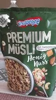 Mängden socker i Premium-Müsli - Honig-Nuss