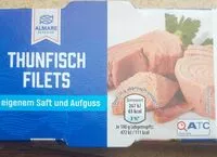 Mängden socker i Thunfisch Filets