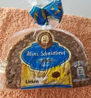 Mängden socker i Mini Schnittbrot - Vollkorn