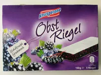 Mängden socker i Obstriegel - Waldfrucht-Geschmack