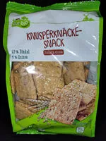 Mängden socker i Bio-Knusperknäcke-Snack - Dinkel & Quinoa