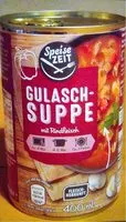 Mängden socker i Gulasch-Suppe