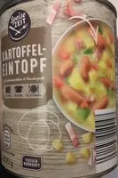 Mängden socker i Suppe Kartoffel-eintopf