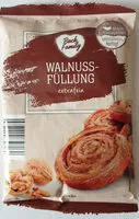 Mängden socker i Walnuss-Füllung extrafein