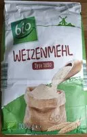 Mängden socker i Weizenmehl T 1050-Bio