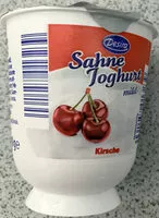Mängden socker i Sahne Joghurt Mild Kirsche