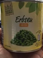 Mängden socker i Erbsen