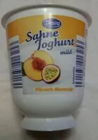 Mängden socker i Sahnejoghurt mild Pfirsich-Maracuja
