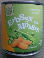 Mängden socker i Erbsen mit Möhren 3er Mini-Pack