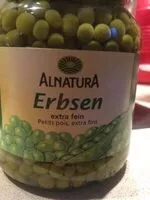 Mängden socker i Erbsen