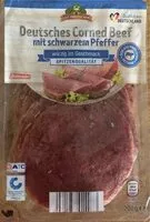 Mängden socker i Deutsches Corned Beef