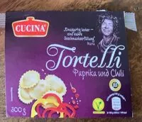 Mängden socker i Tortelli - Paprika-Chili