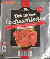 Mängden socker i Lachsschinken, geräuchert