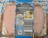 Mängden socker i Bayrischer Leberkäse fein