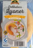 Mängden socker i Delikatess Lyoner