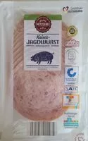 Mängden socker i Jagdwurst