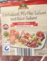 Mängden socker i Salami