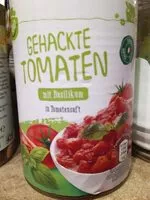 Mängden socker i Gehackte Tomaten Basilikum