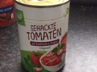 Mängden socker i Gehackte Tomaten Knoblauch Oregano
