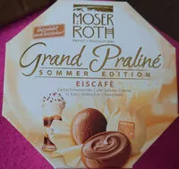 Mängden socker i Grand Praliné Sommer Edition Eiscafé