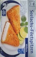 Mängden socker i Seelachs-filtspitzen