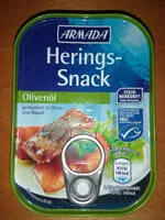 Mängden socker i Herings-Snack