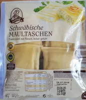 Mängden socker i Schwäbische Maultaschen traditionelle Art