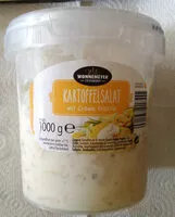 Mängden socker i Kartoffelsalat mit Creme Fraiche