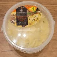 Mängden socker i Kartoffelsalat mit Essig- und Öl-Dressing
