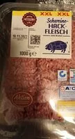 Mängden socker i Schweine Hackfleisch