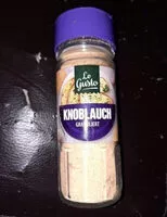 Mängden socker i Knoblauch granuliert