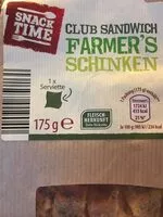 Mängden socker i Sandwich club
