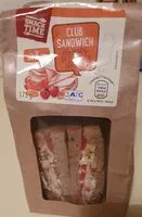 Mängden socker i Club Sandwich Hähnchen-Grillbraten gepökelt