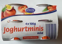 Mängden socker i Desira Joghurtminis - mild