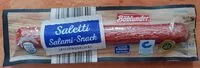 Mängden socker i Saletti salami-snack